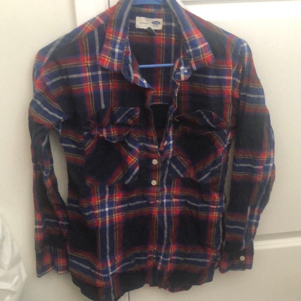 Old Navy Boyfriend Flannel XS